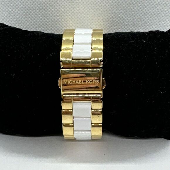 Michael Kors Slim Runway MK4295 Women\'s Two Tone Analog Dial Wrist Watch JNA302 main image 7